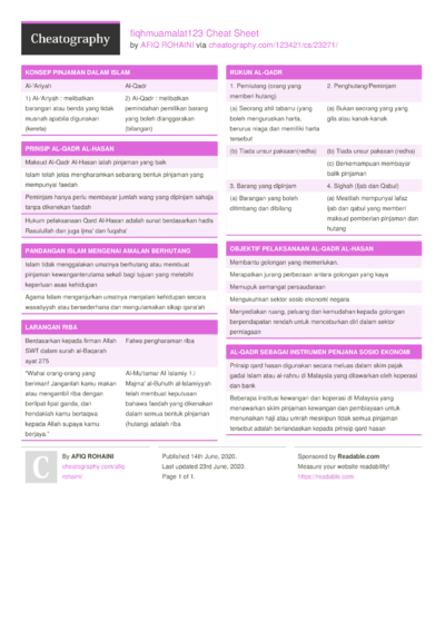 Nremt Cheat Sheet