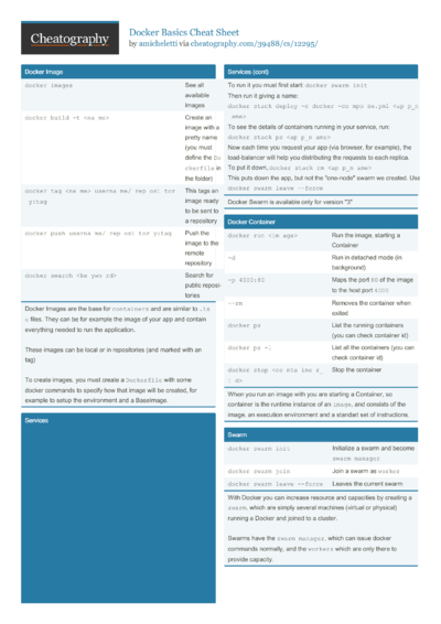 mongoengine Cheat Sheet by amicheletti - Download free from ...