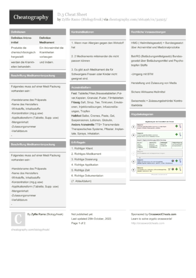 2451 Education Cheat Sheets Cheat Sheets For Every Occasion 0340