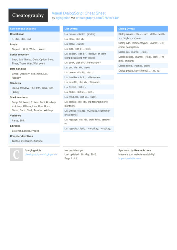 visual dialogscript 6 serial visual dialogscript 6 serial