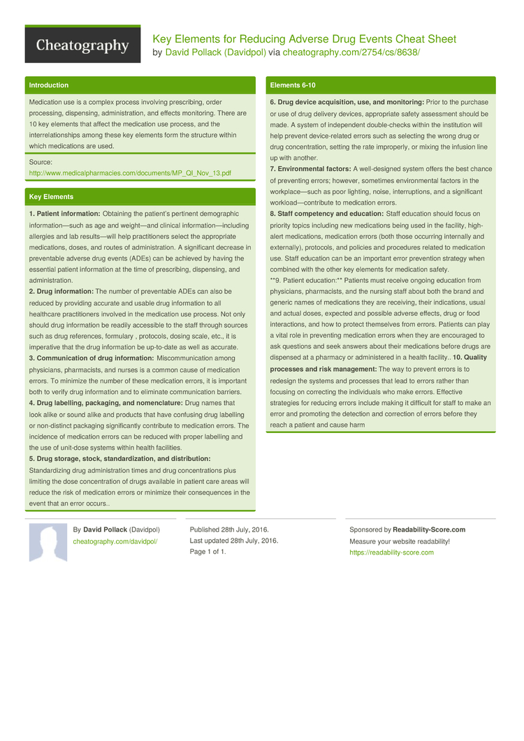 demographic information sheet