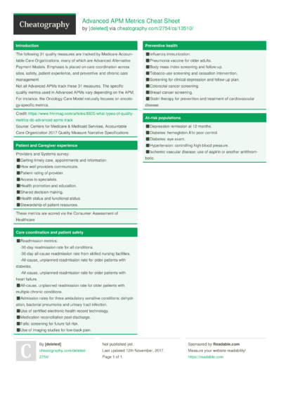 Product Metrics Cheat Sheet