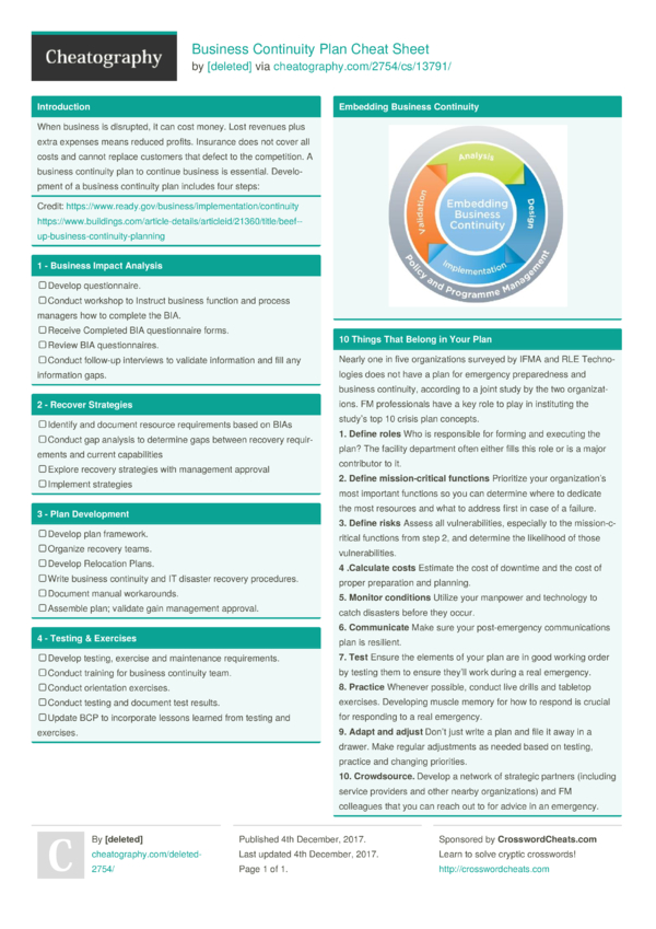 Business plan cheat picture
