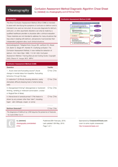 23 Algorithms Cheat Sheets - Cheatography.com: Cheat Sheets For Every ...