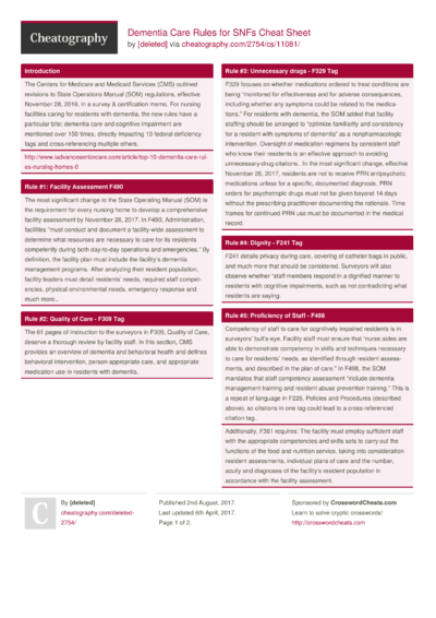 12 F-tags Cheat Sheets - Cheatography.com: Cheat Sheets For Every Occasion