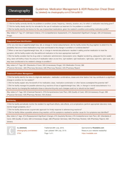 12 F-tag Cheat Sheets - Cheatography.com: Cheat Sheets For Every Occasion