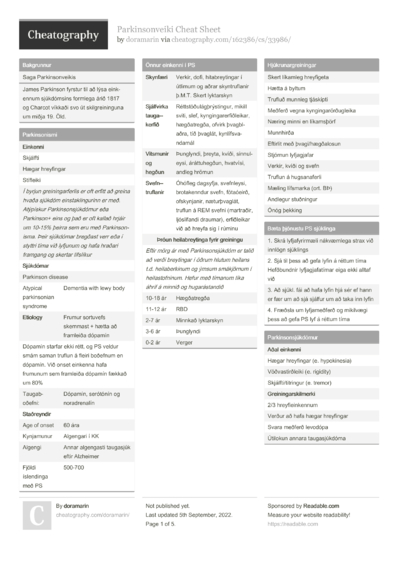 653 Home and Health Cheat Sheets - Cheatography.com: Cheat Sheets For ...