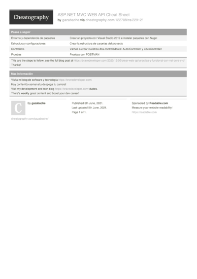 C++ Cheat Sheet by [deleted] - Download free from Cheatography ...