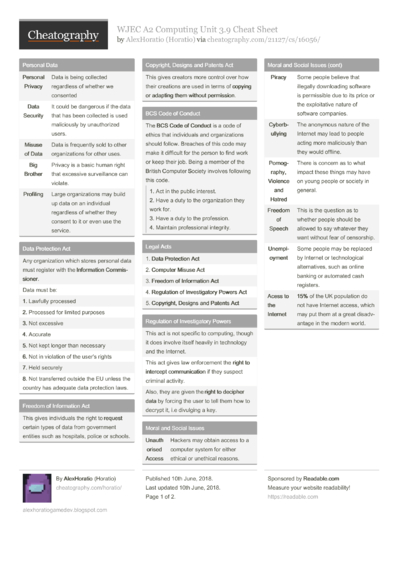 89 Computer Cheat Sheets - Cheatography.com: Cheat Sheets For Every ...