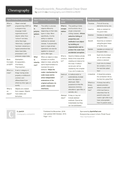 Exploring Knowledge First Semester 2015 Cheat Sheet by