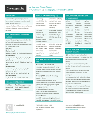 211 English Cheat Sheets - Cheatography.com: Cheat Sheets For Every ...