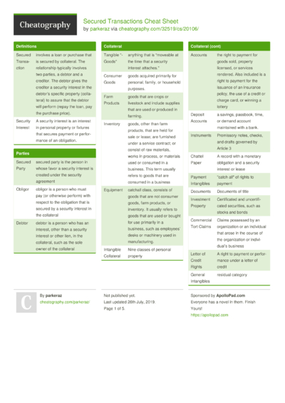 57 Law Cheat Sheets - Cheatography.com: Cheat Sheets For Every Occasion