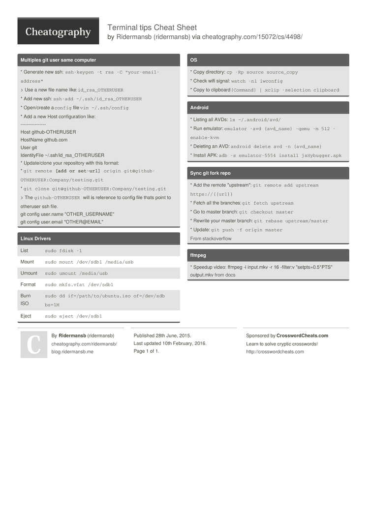 Commandlinefu All, PDF, Computer File