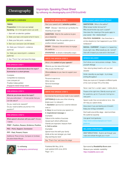 Summary Of 'Clean Code' By Robert C. Martin Cheat Sheet By CosteMaxime ...