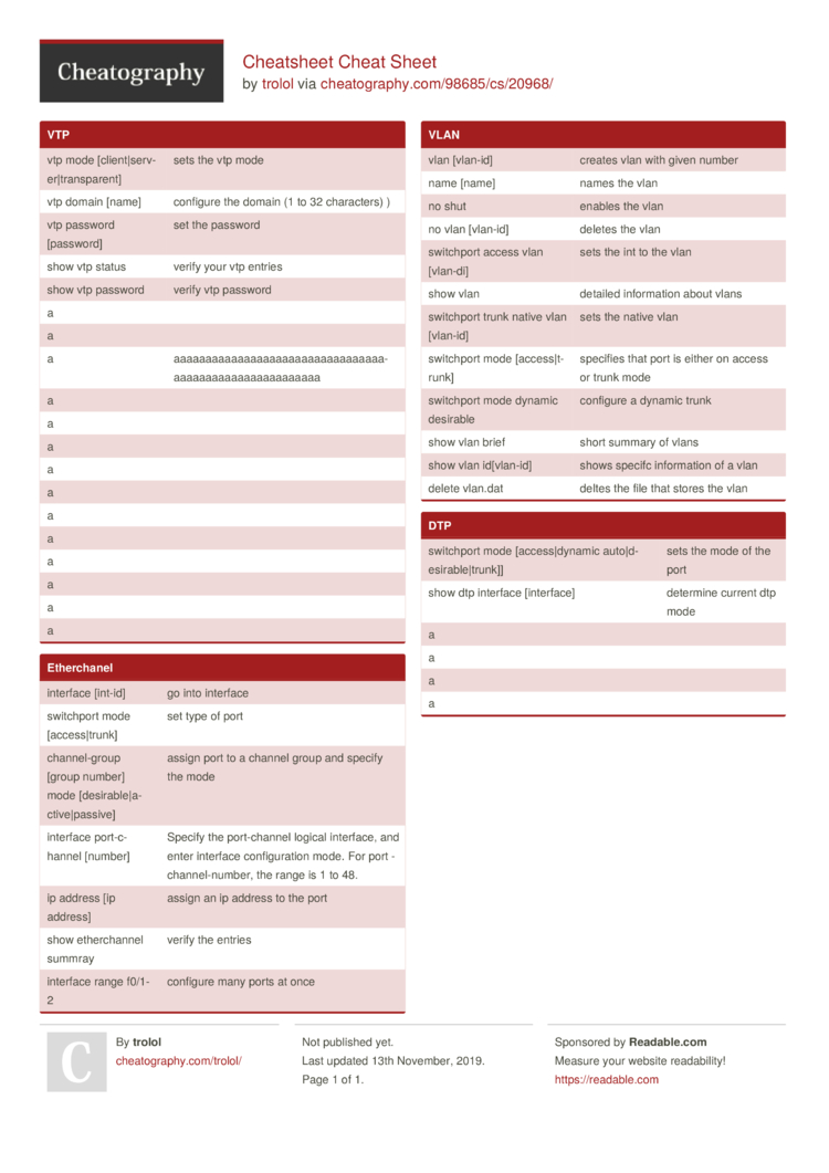 Rails 5 Security Cheat Sheet by dwapi - Download free from Cheatography -  : Cheat Sheets For Every Occasion